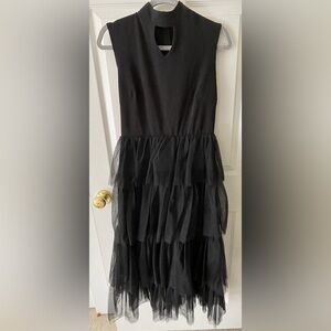 ✨Black Ruffle Dress✨